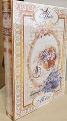 Продуктови Категории Шоколади Masha Красива кутия с белгийски бонбони във формата на книга - Лавандула 200 гр.